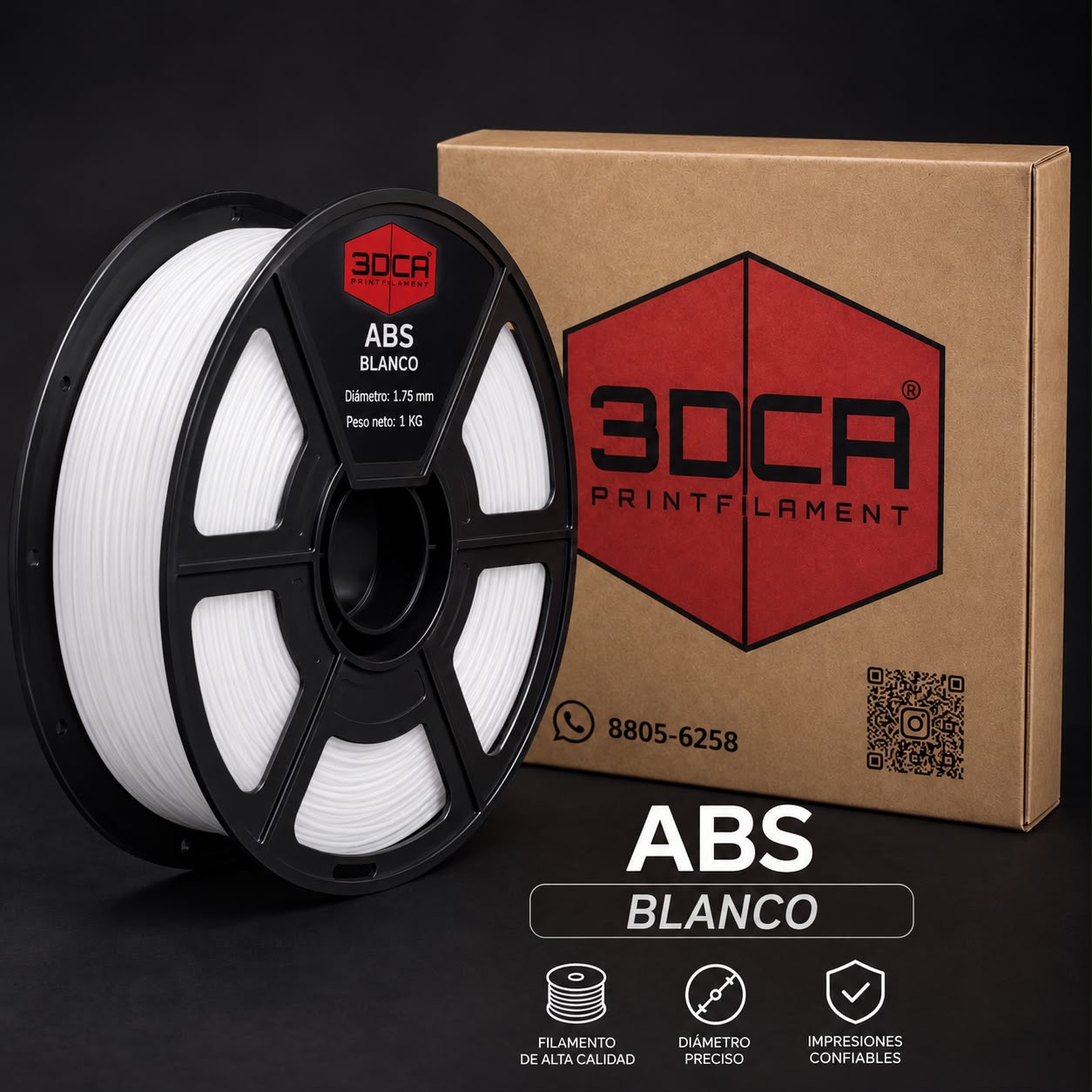 Filamento ABS Blanco