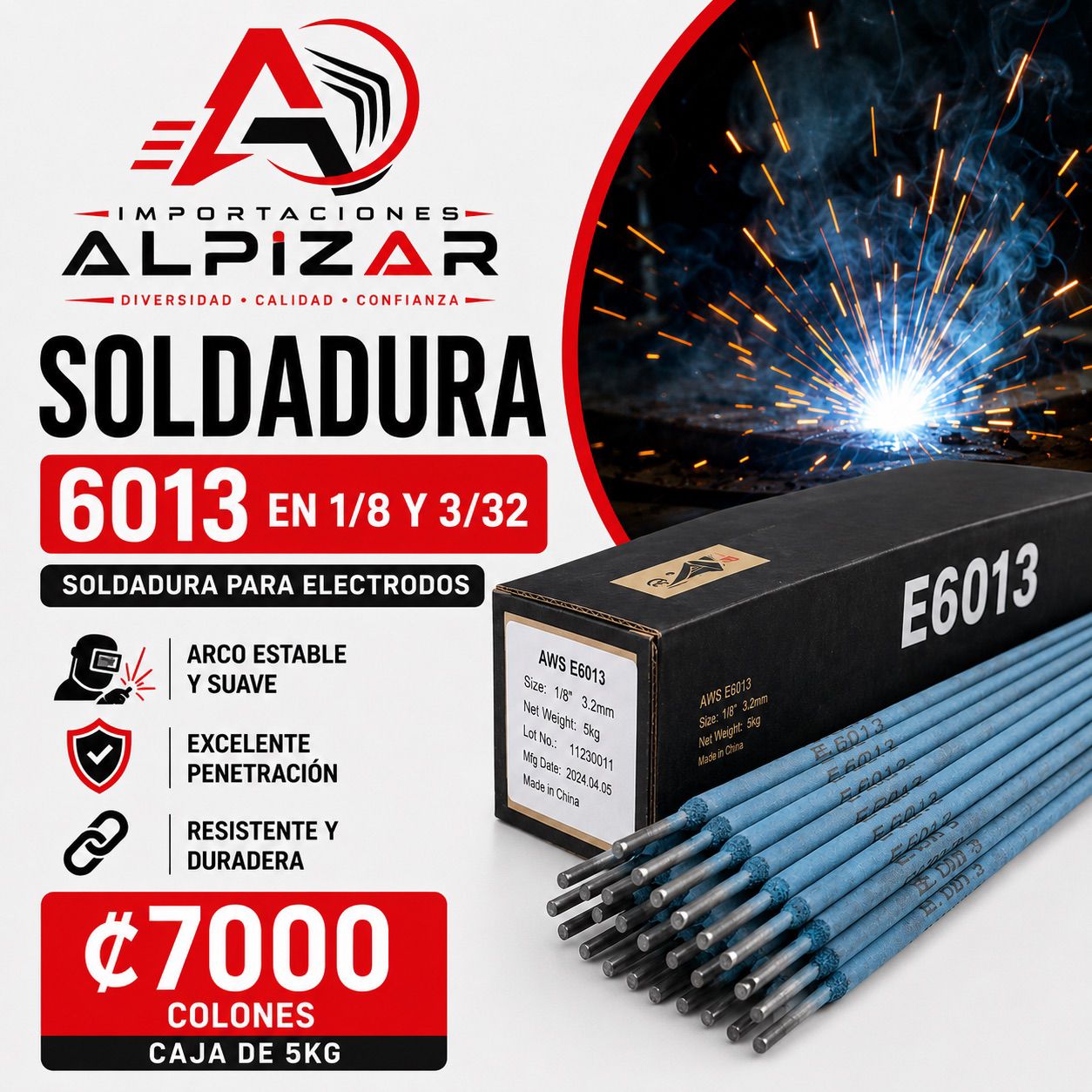 Soldadura 6013